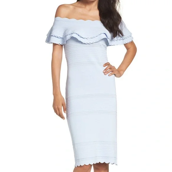 BABY BLUE DRESS - Picture 1 of 4